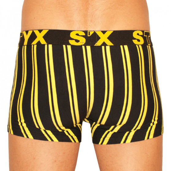 Boxers homme Styx sport élastique multicolore (G762)