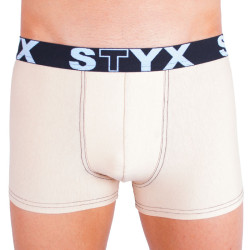 Boxers homme Styx sport élastique beige (G3)