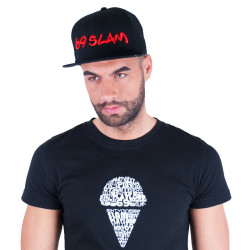 Casquette 69SLAM logo - JP noir