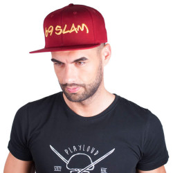 Casquette 69SLAM logo - JP bordeaux