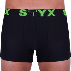 Boxers homme Styx sport élastique surdimensionné noir (R962)