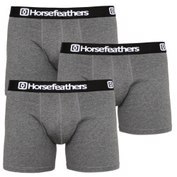 3PACK Boxers homme Horsefeathers Dynasty heather anthracite (AM067B)