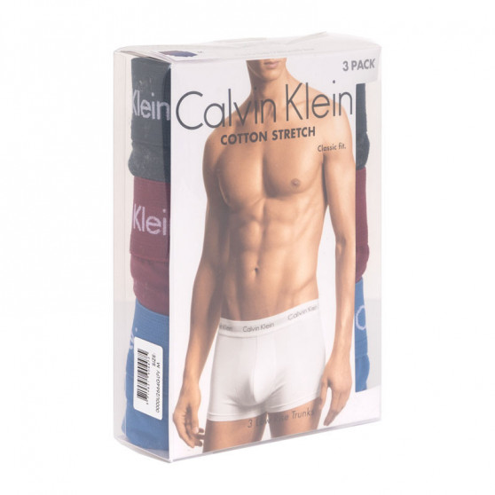 3PACK Boxers homme Calvin Klein multicolore (U2664G-LFV)