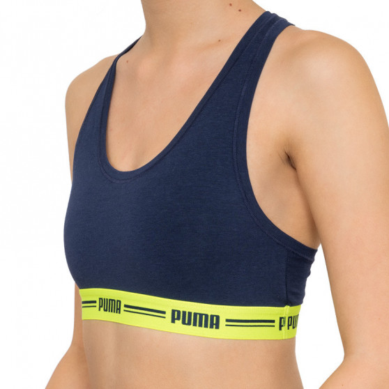 Soutien-gorge de sport pour femmes Puma bleu foncé (574006001 546)