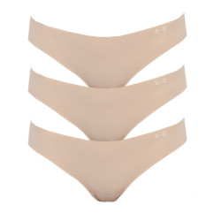 3PACK String femme Under Armour beige (1325615 295)