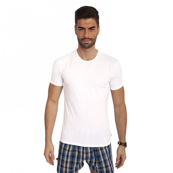 2PACK t-shirt hommes Calvin Klein blanc (NB1088A-100)