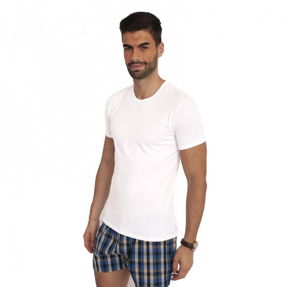 2PACK t-shirt hommes Calvin Klein blanc (NB1088A-100)