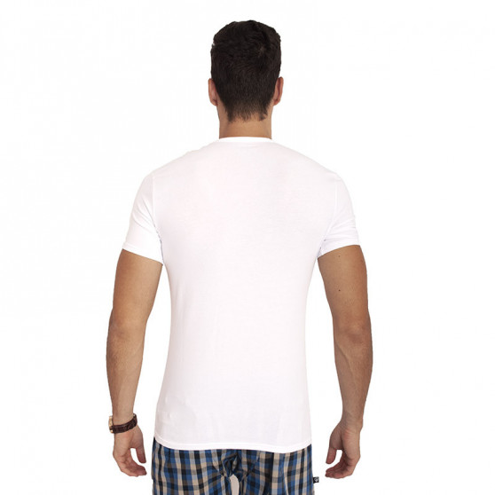 2PACK t-shirt hommes Calvin Klein blanc (NB1088A-100)