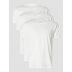 3PACK t-shirt hommes Calvin Klein blanc (NB4011E-100)