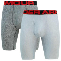 2PACK Boxers homme Under Armour gris (1363622 011)