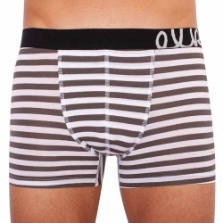 Boxers homme ELKA rayures marron (PB1026)