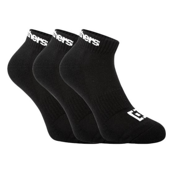 3PACK chaussettes Horsefeathers rapid premium black (AA1078A)