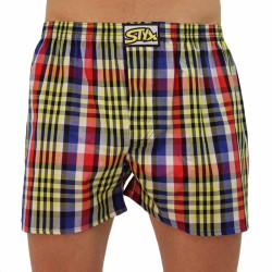 Caleçons homme Styx caoutchouc classique multicolore (A833)