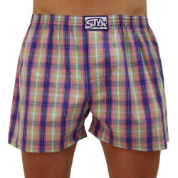 Caleçons homme Styx caoutchouc classique multicolore (A108)