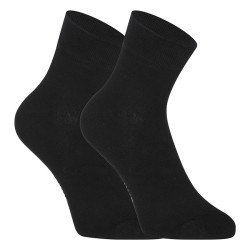 Chaussettes Styx chaussettes à la cheville en bambou noir (HBK960)