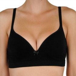 Soutien-gorge femme Gina renforcé avec armature noir (07019)