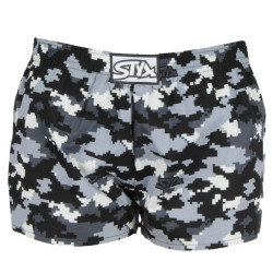 Caleçons pour enfants Styx art caoutchouc classique camouflage digital (J1150)