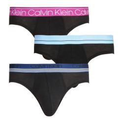 3PACK slip homme Calvin Klein noir (NB2415A-T6D)