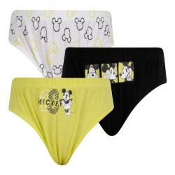 3PACK slip garçon E plus M Mickey multicolore (MCK-B)