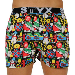 Caleçons homme Styx art sports rubber christmas (B1258)