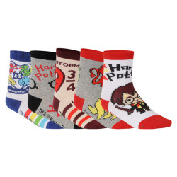 5PACK chaussettes pour enfants Cerdá Harry Potter multicolore (2200007401)