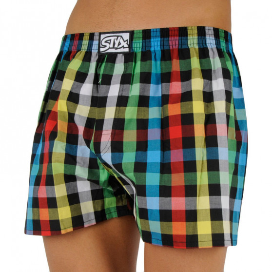 Caleçons homme Styx caoutchouc classique multicolore (A907)