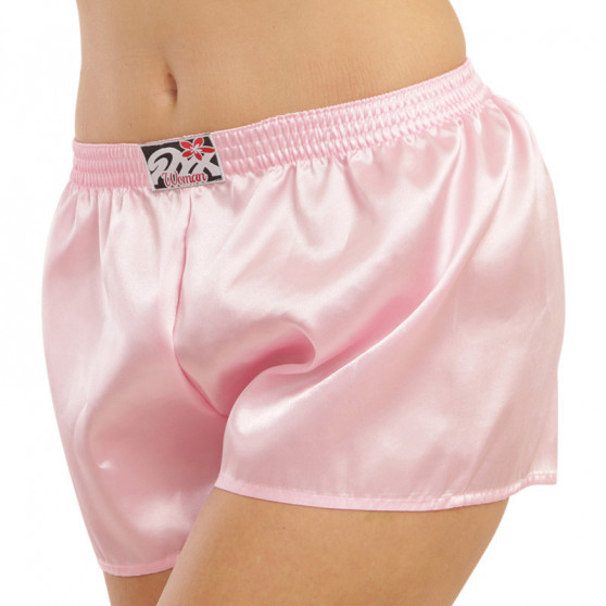 Caleçons femme Styx caoutchouc classique satin pink (L1160)