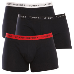 3PACK Boxers homme Tommy Hilfiger bleu foncé (UM0UM02324 0SE)