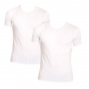 2PACK t-shirt hommes Calvin Klein blanc (NB1088A-100)