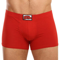 Boxers homme Styx classique élastique rouge (Q1064)