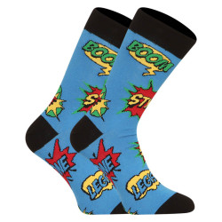 Chaussettes joyeuses Styx boom de l'art supérieur (H955)