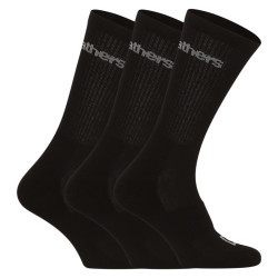 3PACK chaussettes Horsefeathers noires (AA1077A)