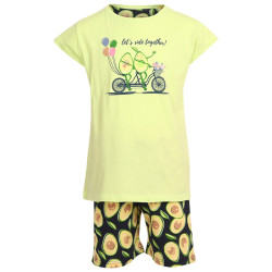 Pyjama fille Cornette avocat (787/77)