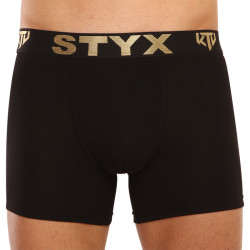 Boxers homme Styx / KTV long sport élastique noir - élastique noir (UTC960)