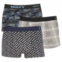 3PACK Boxers homme Molvy multicolore (MP-10272833-BEU)