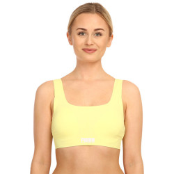 Soutien-gorge de sport pour femmes Puma jaune (100001239 002)