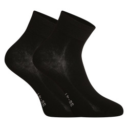 Chaussettes Gino bambou noir (82004)