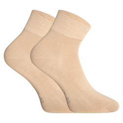 Chaussettes Gino bambou beige (82004)