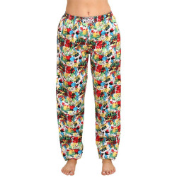 Pantalon de nuit pour femme Styx emoji (DKD954)