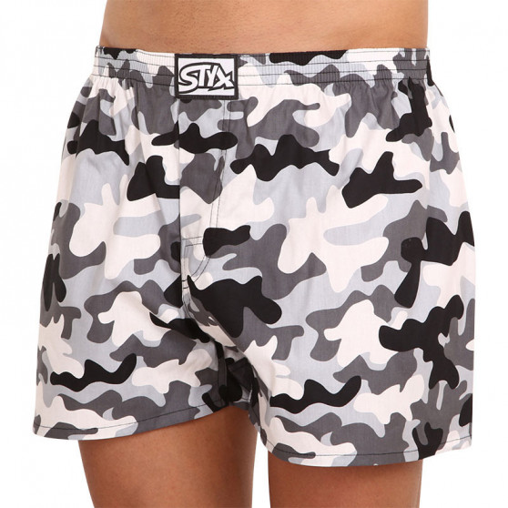 Caleçons homme Styx art caoutchouc classique camouflage (A1457)