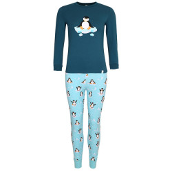 Pyjama enfant joyeux Dedoles Pingouin sur la glace (D-K-SW-KP-C-C-1450)