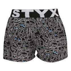 Caleçons pour enfants Styx art sports rubber doodle (BJ1256)