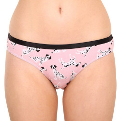 Culotte de femme joyeuse Dedoles Dalmatiens roses (GMFB146)