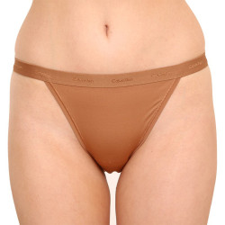 Culotte femme Calvin Klein marron (QF6760E-BO8)