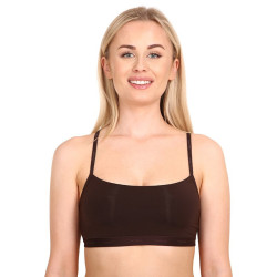 Soutien-gorge pour femmes Calvin Klein brun foncé (QF6757E-BCK)