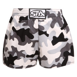 Caleçons pour enfants Styx art caoutchouc classique camouflage (J1457)