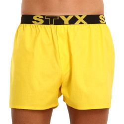 Caleçons homme Styx sport élastique jaune (B1068)