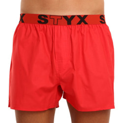 Caleçons homme Styx sport rubber red (B1064)