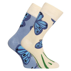 Chaussettes en bambou joyeuses Dedoles Papillon bleu (D-U-SC-RS-C-B-1554)