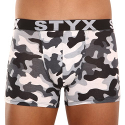 Boxers homme Styx long art sports caoutchouc camouflage (U1457)